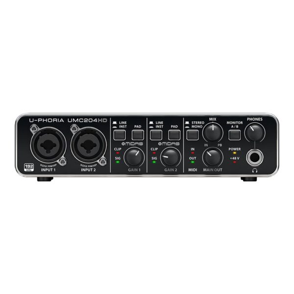 Interfaz Behringer UMC204HD