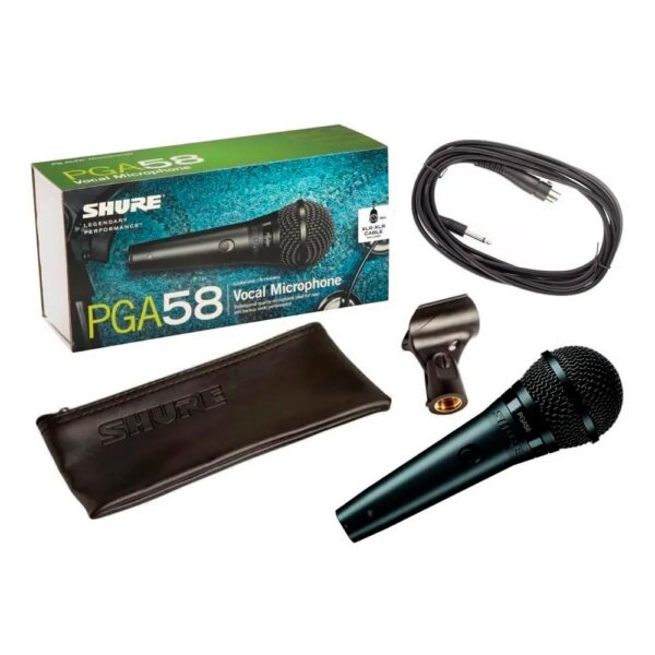 Microfono Vocal Shure PGA58-XLR - Imagen 4