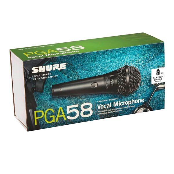 Microfono Vocal Shure PGA58-XLR - Imagen 5