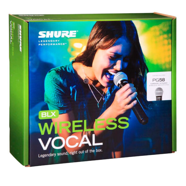 Microfono Inalambrico Vocal Shure BLX24/SM58-J11 - Imagen 7