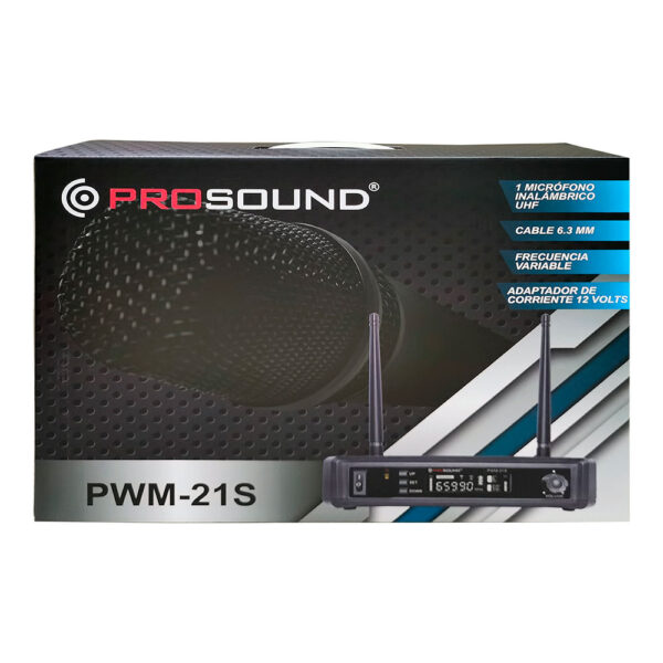 Microfono Inalambrico Prosound PWM-21S - Imagen 11